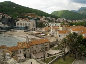 budva old town view
