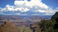 Greetings From… Grand Canyon National Park Anyone who’s seen the Grand Canyon in person would agree that pictures simply can’t do it justice. As you approach the visitor center, get out of your car and walk to the overlook, you’ll finally comprehend its enormity. 277 miles (446 km) long, between four and eight miles (6.4 to 29 km) wide and over one mile (1.83 km) deep, “grand” is an understatement. It’s...