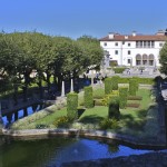 main house from the mound