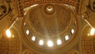 Greetings From… The Vatican I thought this would be the perfect week to share some photos of St. Peter’s Basilica—the world’s largest church, located in the world’s smallest sovereign state, Vatican City. At a mere 110 acres (0.44 sq km), the Vatican is also the only UNESCO World Heritage Site to encompass an entire country. Dominating the skyline of Rome, St. Peter’s Basilica (Basilica Papale di San Pietro in...