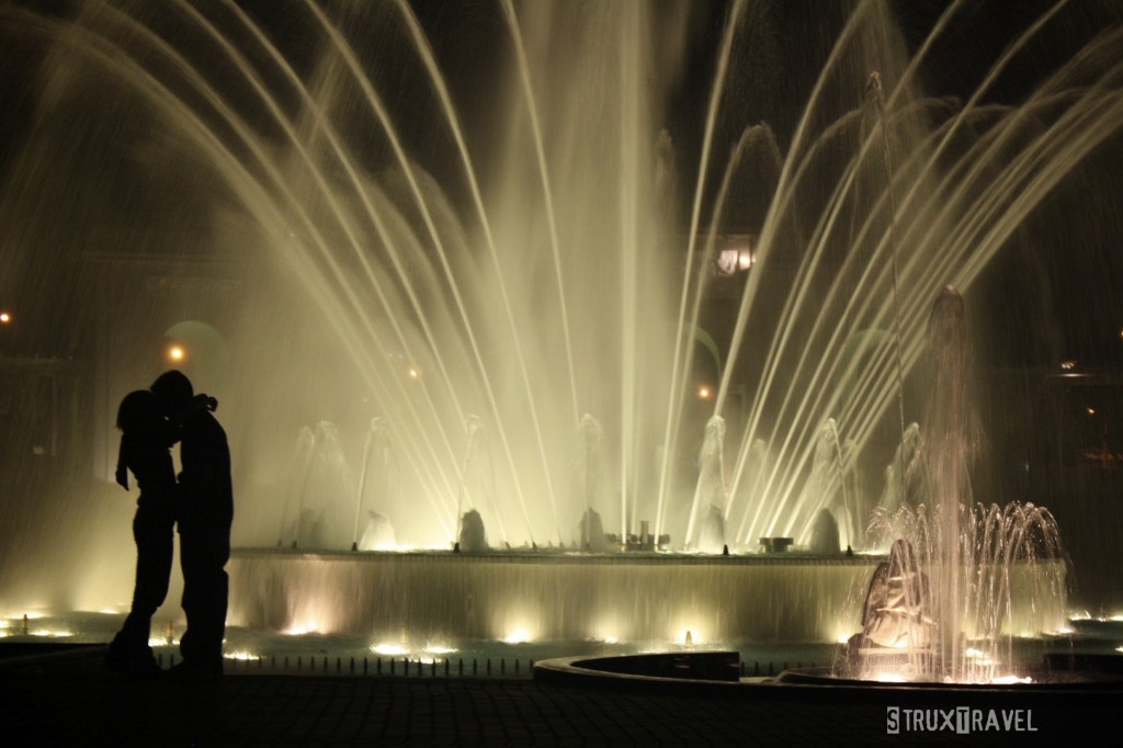 fuente mágica Parque de la Reserva, Lima, Peru
