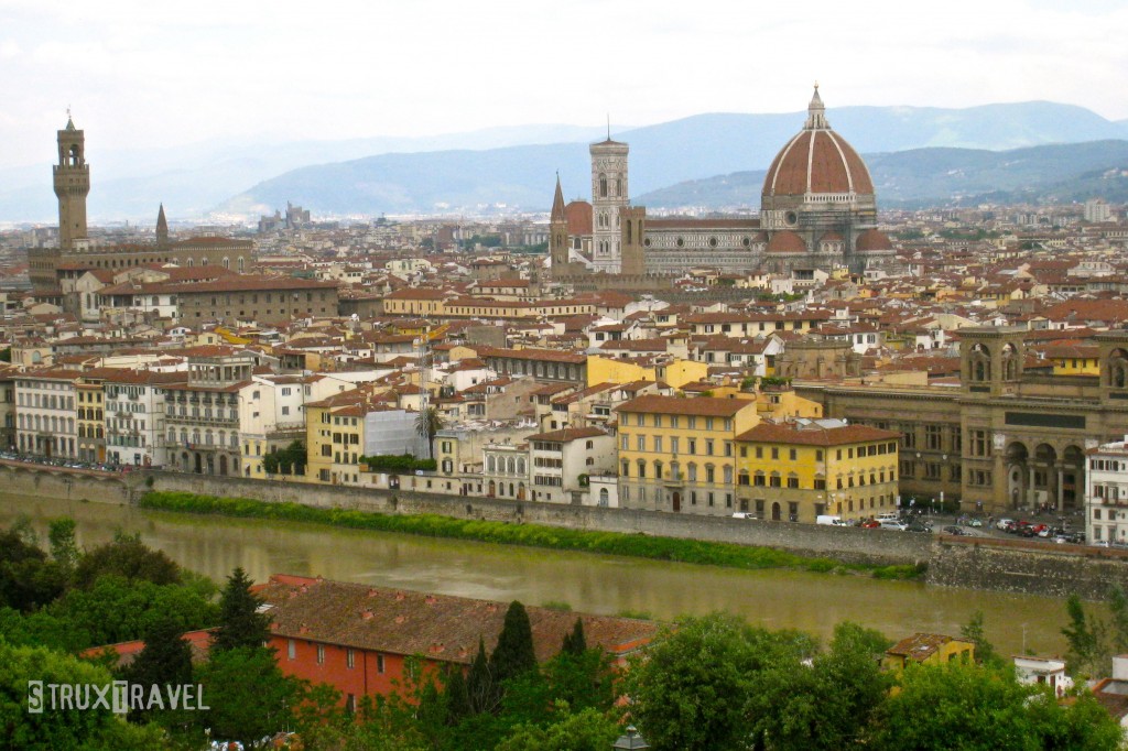 view from michelangelo plaza